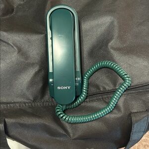 Sony Teal Corded Telephone